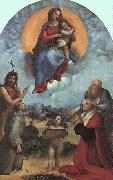 Raphael The Madonna of Foligno oil on canvas