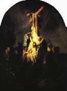 Rembrandt The Descent from the Cross oil on canvas