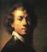 Rembrandt Self Portrait with Lace Collar china oil painting artist