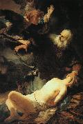 Rembrandt The Sacrifice of Isaac oil on canvas