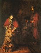 Rembrandt The Return of the Prodigal Son oil on canvas