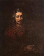Rembrandt Man with a Magnifying Glass china oil painting artist