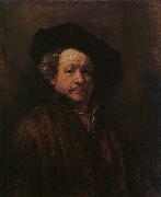 Rembrandt Self Portrait oil on canvas