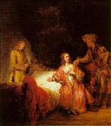 Rembrandt Joseph Accused by Potiphar's Wife oil on canvas