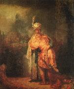Rembrandt David's Farewell to Jonathan china oil painting artist
