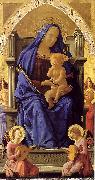 MASACCIO The Virgin and Child oil on canvas