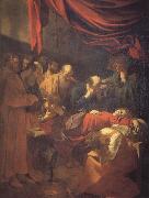 Caravaggio the death of the virgin oil on canvas