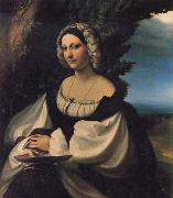 Correggio Portrait of a Lady painting