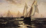 Anonymous Sailboat oil painting on canvas