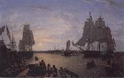 Anonymous Sailboat on the sea oil