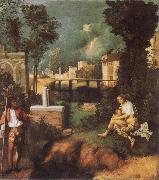 Giorgione The Tempest china oil painting artist