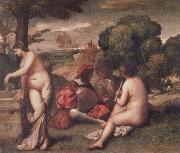Giorgione The Pastoral Concert china oil painting artist