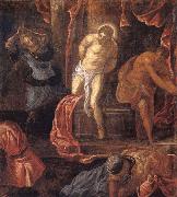 Tintoretto Flagellation of Christ oil on canvas