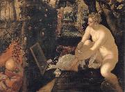 Tintoretto Susanna and the elders painting