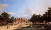 the Old Horse Guards and Banqueting Hall, from St James-s Park Canaletto