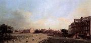 the Old Horse Guards from St James's Park Canaletto