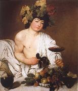 Caravaggio Bacchus painting