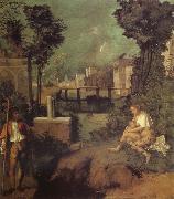 Correggio The Tempest oil painting