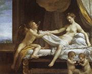 Correggio Danae oil painting reproduction