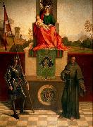 Giorgione Madonna and Child Enthroned between St Francis and St Liberalis china oil painting artist