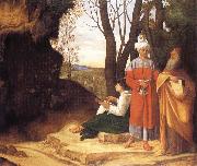 Giorgione Three ways china oil painting artist