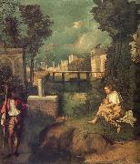 Giorgione THe Tempest china oil painting artist