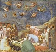 Giotto Bewening of Christ oil on canvas