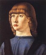 Jacometto Portrait of a boy oil painting artist