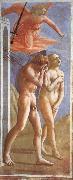 MASACCIO Verdrijving from the paradise oil painting on canvas