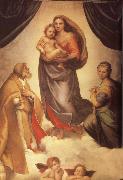Raphael Sistine Madonna oil on canvas