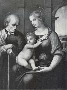 Raphael The Holy Family painting