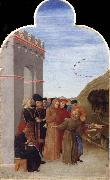 SASSETTA The Legend of the Wolf of Gubbio oil on canvas