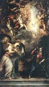 Titian Annunciation oil painting on canvas