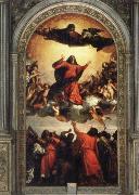 Titian Assumption of the Virgin painting