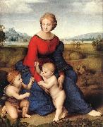 Raffaello Madonna of Belvedere painting