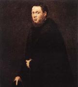 Tintoretto Portrait of a Young Gentleman oil on canvas