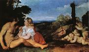 Titian THe Three ages of Man china oil painting artist