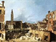 Canaletto The Stonemason-s Yard china oil painting artist