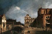Santi Giovanni e Paolo and the Scuola di San Marco Canaletto