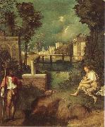 Giorgione Ovadret oil on canvas