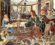 Pinturicchio The Return of Odysseus oil on canvas