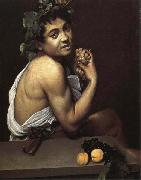 Caravaggio Self-Portrait as Bacchus oil on canvas