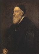 Titian Self-Portrait oil on canvas