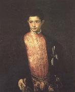 Titian Ranuccio Farnese (mk45) oil on canvas