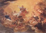 Baciccio The Apotheosis of  St Ignatius oil painting