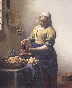 JanVermeer The Kitchen Maid china oil painting artist