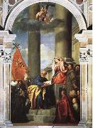 Titian Our Lady of the Pesaro family china oil painting artist