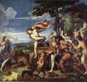Titian Backus met with the Ariadne china oil painting artist