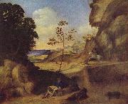 Giorgione Il Tramonte oil painting artist