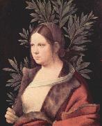 Giorgione Laura Kunsthistorisches Museum, Vienna oil on canvas